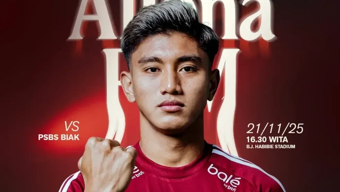 Allona PSM Makassar Vs PSBS Biak di Stadion Gelora BJ Habibie dalam laga Super League 2025/2026.