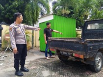 Empat Pelaku Pencurian Gerobak Kontainer Pakai Pikap di Blitar Ditangkap