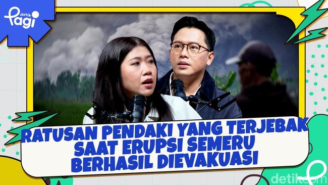 Video: Ratusan Pendaki yang Terjebak Saat Erupsi Semeru Berhasil Dievakuasi