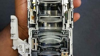 Bagian Dalam Lensa Kamera Sony Foto: Boredpanda