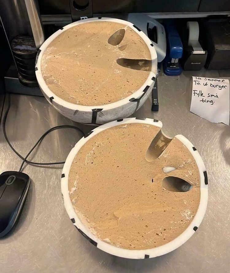 Foto saat benda dibelah