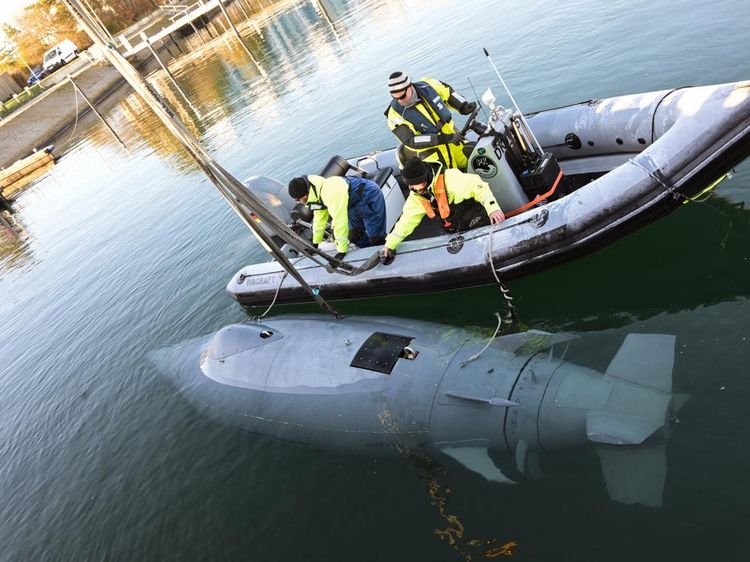 Drone Bawah Laut Greyshark Jalani Uji Coba