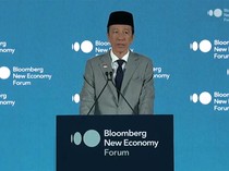 Jokowi Pidato di Bloomberg New Economy Forum, Banggakan Infrastruktur-QRIS