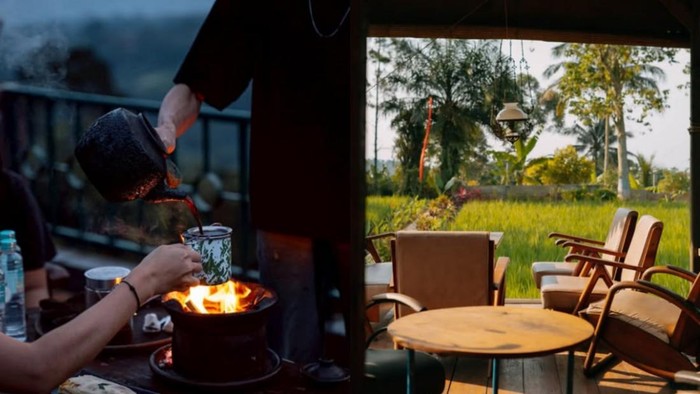 Kafe suasana alam di Bogor