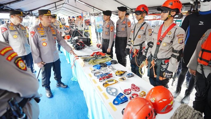 Kapolri Cek Kesiapsiagaan Bencana di DIY