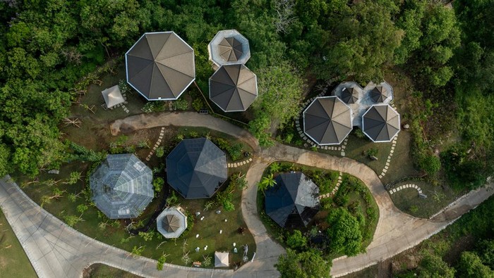 Magic Garden, fasilitas edutainment botani dalam Nuanu Creative City, Tabanan, Bali.