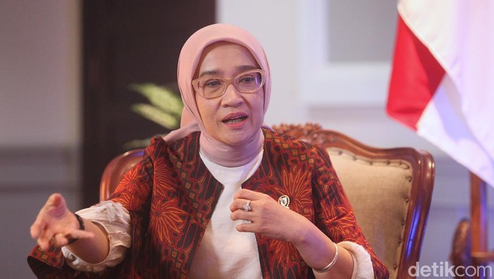 Menteri Pendayagunaan Aparatur Negara dan Reformasi Birokrasi (PAN RB) Rini Widyantini (detikFoto).