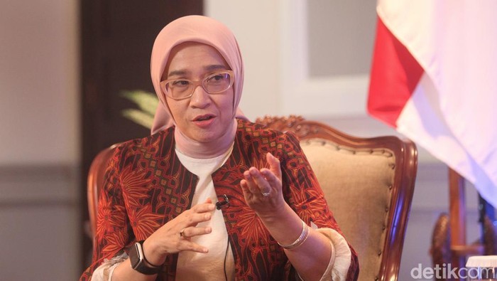 Menteri Pendayagunaan Aparatur Negara dan Reformasi Birokrasi (PANRB) Rini Widyantini (detikFoto)