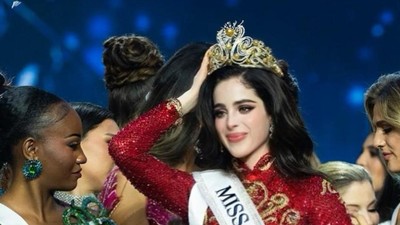 8 Foto Fatima Bosch Menang Miss Universe 2025 Setelah Skandal Walk Out