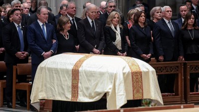 Para Pemimpin Amerika Hadiri Pemakaman Mantan Wapres Dick Cheney di Washington