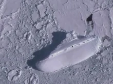 Penampakan Kapal Es Misterius di Antartika, Netizen Bertanya-tanya