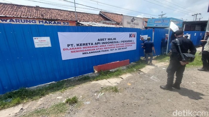 Penertiban Aset KAI di Majalengka