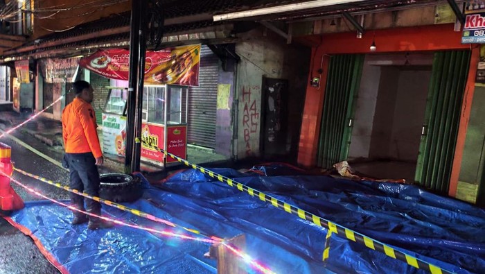 Pergerakan Tanah di Cigombong Bogor