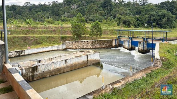 PLTM Besai Kemu, Lampung, PT Uway Energi Perdana (UEP). Kamis (20/11/2025). (CNBC Indonesia/Firda Dwi Muliawati)