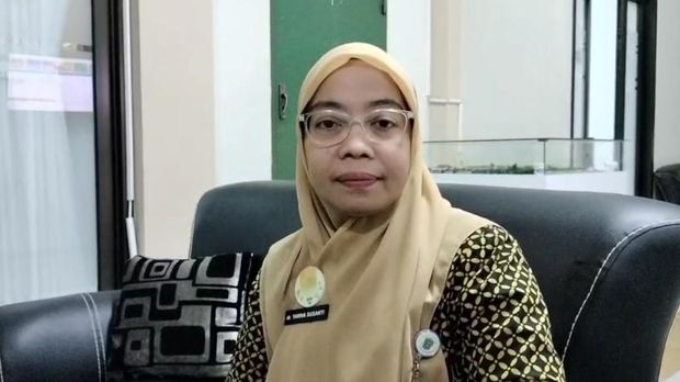 Ruangan tempat korban awan panas Semeru dirawat di RSUD dr Haryoto Lumajang. Plt. Wakil Direktur Pelayanan RSUD dr. Haryoto Lumajang, dr. Yanna Susanti, Sp.KFR