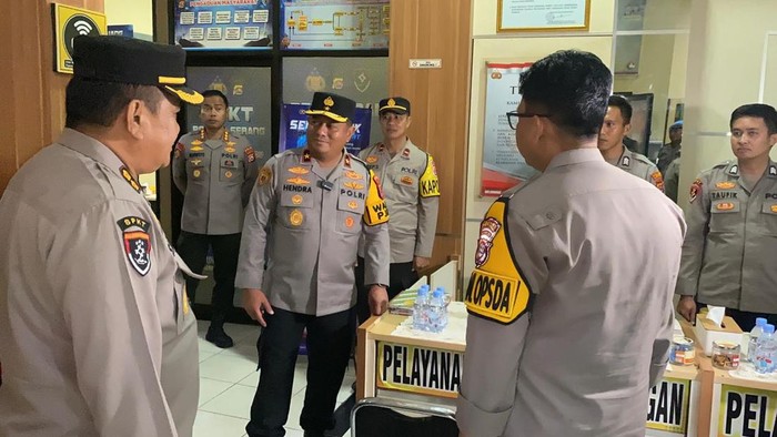 Wakapolda Banten Brigjen Hendra Wirawan. (Dok. ist)
