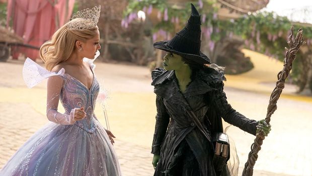 Cuplikan adegan dalam film Wicked for Good (2025).