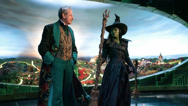 Cuplikan adegan dalam film Wicked for Good (2025).