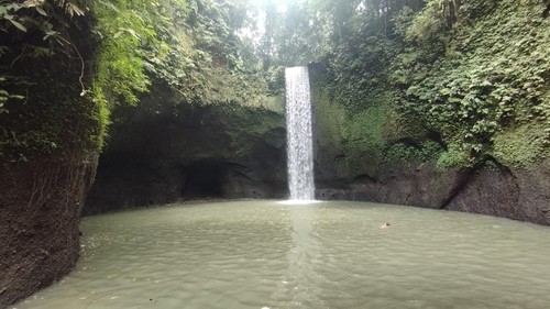 Air Terjun Tibumana, Bangli, Bali, Sabtu (15/11/2025).