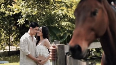 8 Potret Alyssa Daguise-Al Ghazali Umumkan Kehamilan, Pamer Bare Baby Bump