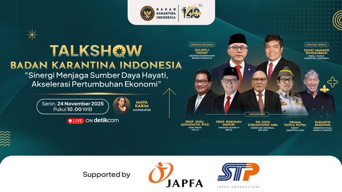Perkuat Biosecurity, Badan Karantina Gelar Talkshow Spesial HUT Ke-148
