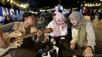 Tempat ini cocok banget untuk kamu yang mau nongkrong hemat, bisa bawa gitar untuk memeriahkan suasana! (Bonauli/detikcom)