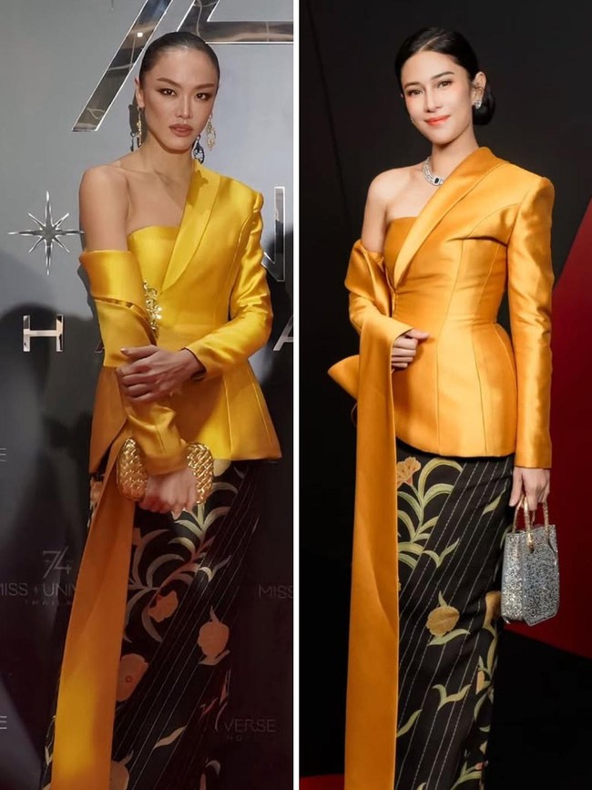 Foto: Adu Anggun Dian Sastrowardoyo dan Kelly Tandiono Pakai Kebaya Kembar