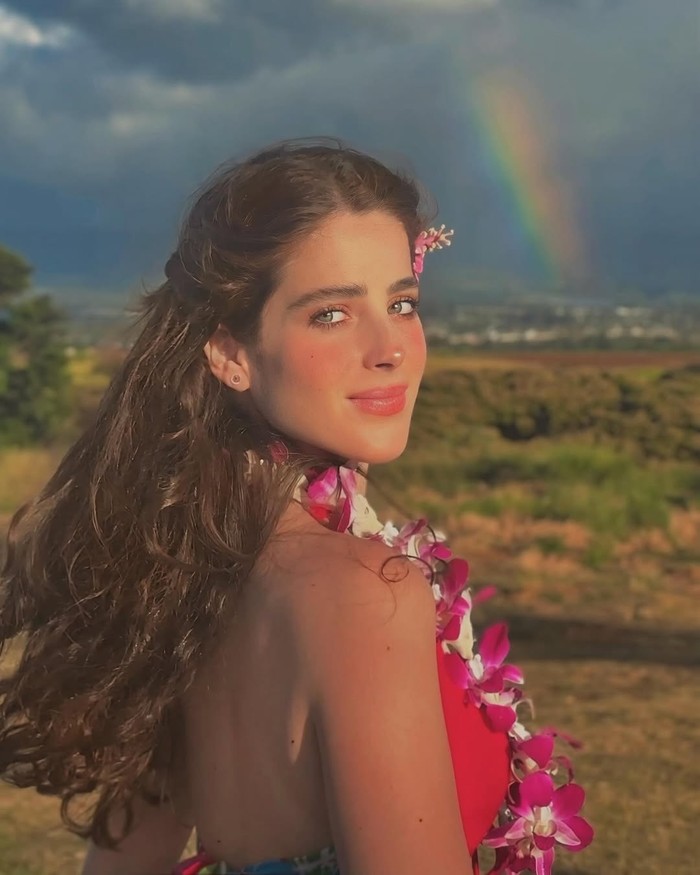 Gaya liburan Fátima Bosch