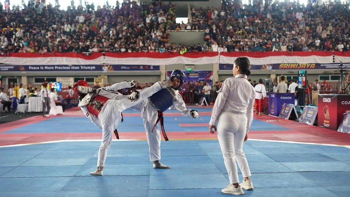Kejuaraan Taekwondo Internasional 2025 di Palembang