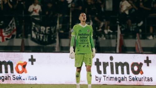 Kiper Bali United, Mike Hauptmeijer.