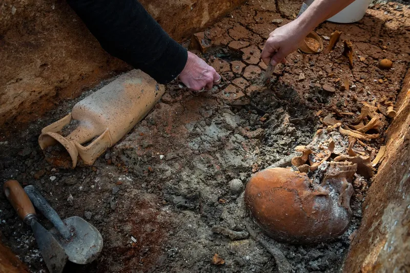 Makam wanita muda zaman Romawi