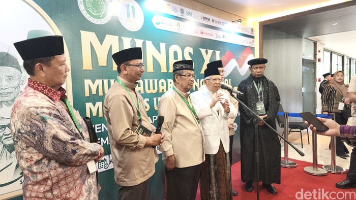 Maruf Amin pada Munas XI MUI