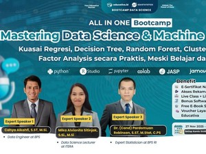 Siap Masuk Industri Data? Belajar Machine Learning & Data Science dengan Expert!
