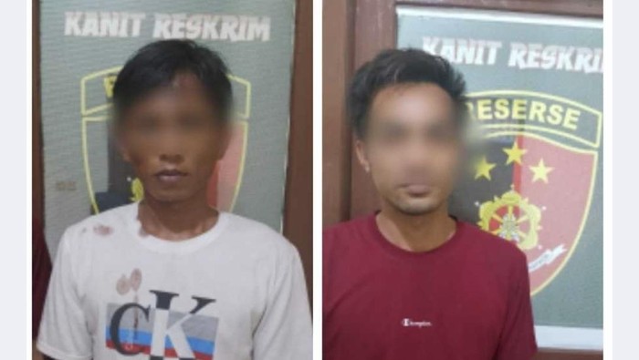 Pelaku curas di Musi Banyuasin saat ditangkap polisi.