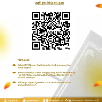 Pendafatran Petugas Haji 2026