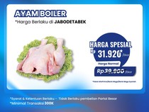 Obral Ayam Broiler Murah, Cuma di Transmart Full Day Sale