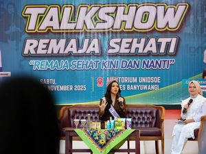Putri Indonesia Kampanyekan Kesehatan Mental Remaja Saat Pulang Kampung