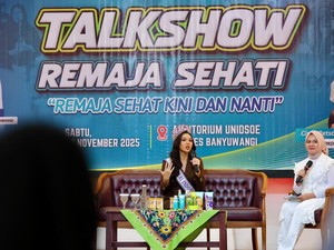 Putri Indonesia Kampanyekan Kesehatan Mental Remaja Saat Pulang Kampung