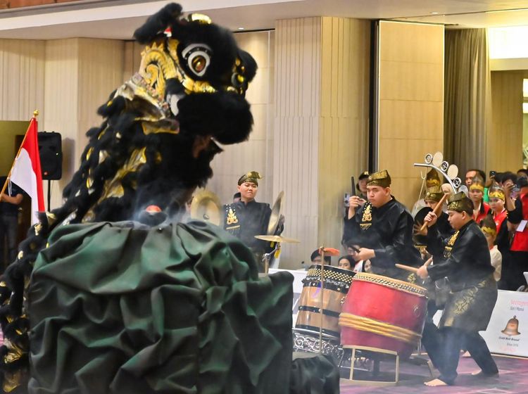 Ratusan Peserta Adu Keahlian di Kejuaraan Nasional Barongsai