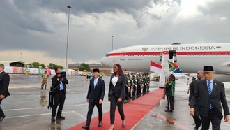 Gibran Tiba di Johannesburg, Disambut Menteri Afsel hingga Tarian Pantsula