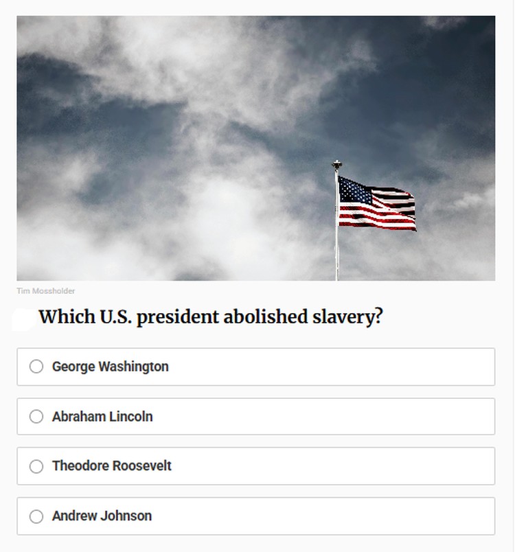 Yuk kita tes pengetahuan kalian soal sejarah. Silahkan jawab pertanyaa-pertanyaan berikut ini.