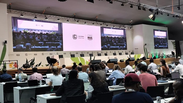 Delegasi Indonesia di COP30 menegaskan komitmen untuk memperkuat ketahanan iklim. (Gusti/detikcom)
