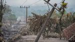 Erupsi Semeru Ganggu Akses Listrik Ratusan Rumah