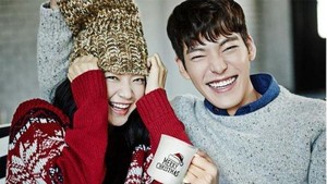 KIm Woo Bin dan Shin Min Ah pacaran sejak tahun 2015, setelah keduanya dipertemukan dalam proyek iklan Giordano. (Foto: dok. Giordano)