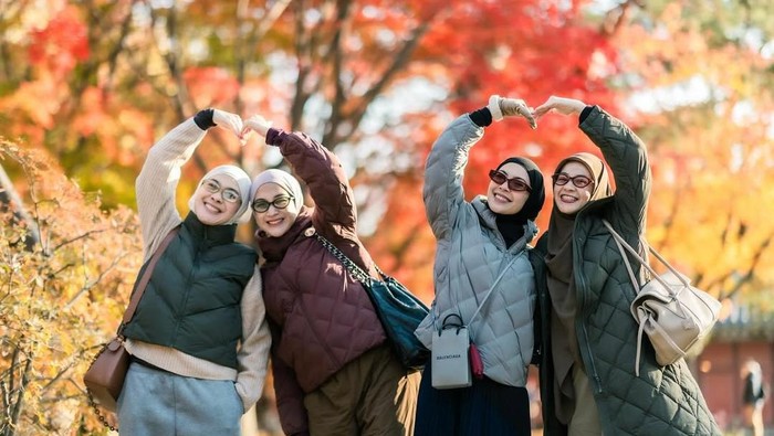 Liburan Natasya Rizky di Korea Selatan