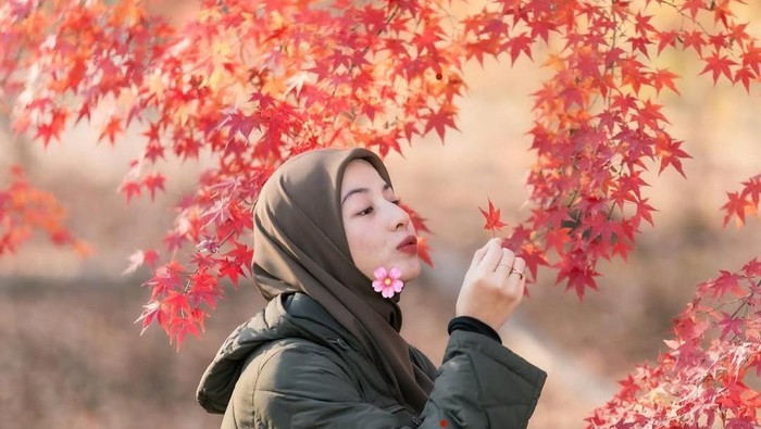 Potret Cantiknya Natasha Rizky Cs Liburan di Korea Selatan