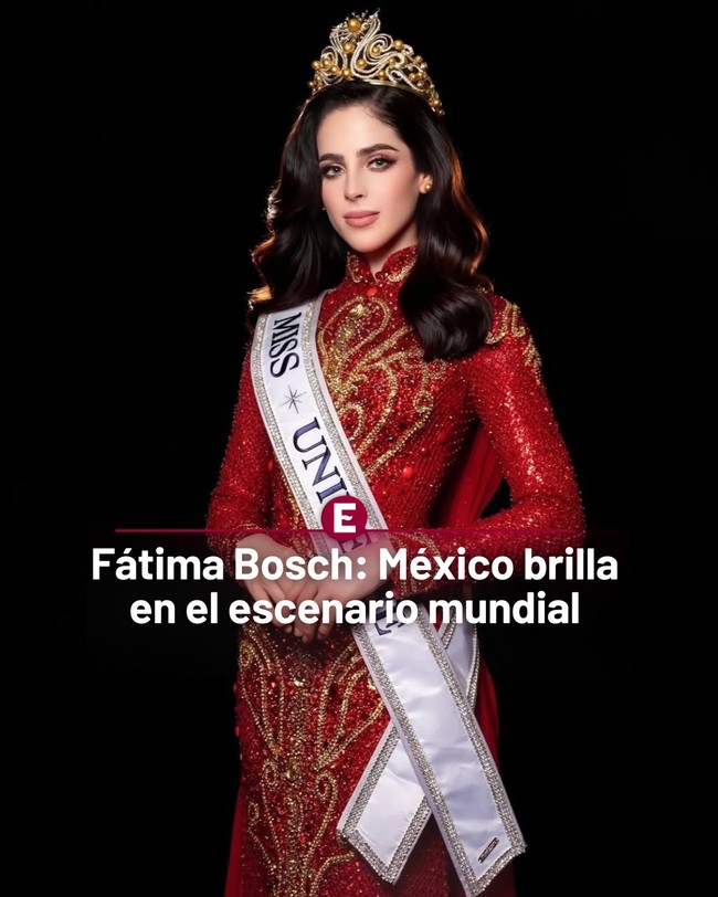 Fatima Bosch dinobatkan sebagai Miss Universe 2025 pada Jumat (21/11/2025) dalam grand final yang digelar di Thailand. Dia mengalahkan wakil tuan rumah Miss Thailand di babak top 2. Foto: Dok. Instagram Miss Universe, Fatima Bosch