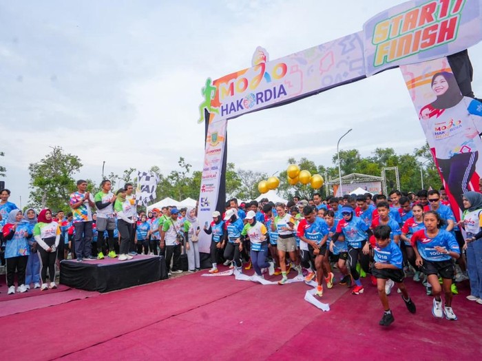 Mojohakordia Run, Fun run yang diikuti seribu lebih peserta dari Mojokerto Raya, Pasuruan dan Sidoarjo