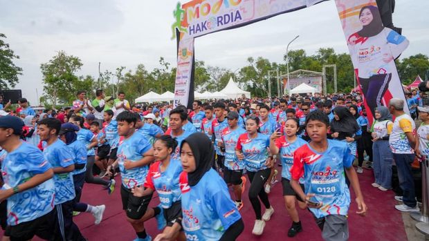 Mojohakordia Run, Fun run yang diikuti seribu lebih peserta dari Mojokerto Raya, Pasuruan dan Sidoarjo
