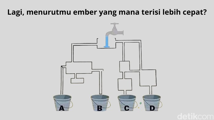Kamu bingung ini mengisi kegiatan apa di weekend ini? Coba selesaikan empat soal asah otak ini dalam hitungan detik dan buktikan kecepatan otakmu berpikir!